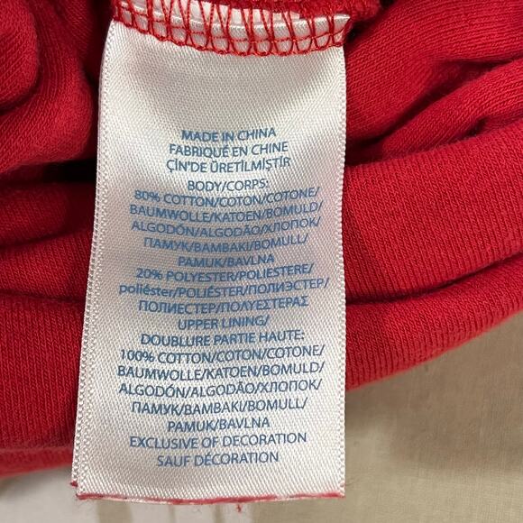 Vintage Ralph Lauren Footie Pajamas Red Velour Collar Size 9 months RL Christmas - Picture 7 of 16